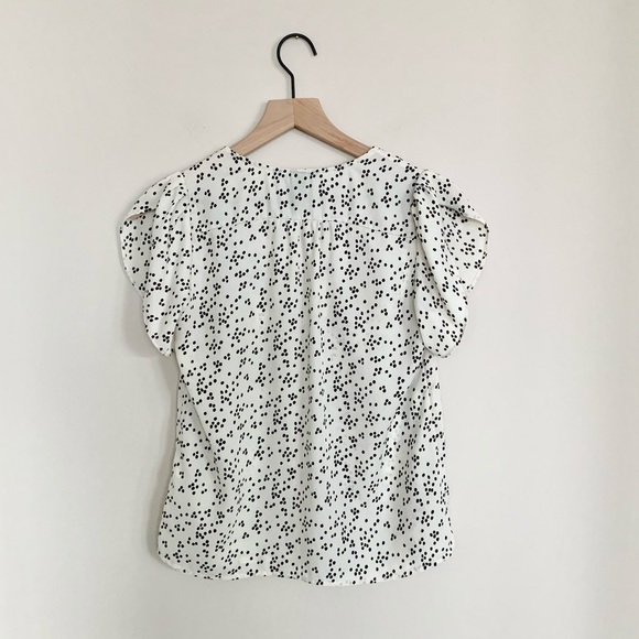 H&M Patterned Button Down Blouse - Picture 2 of 5